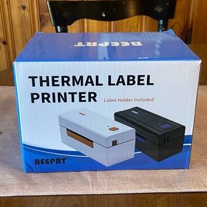 Thermal shipping label printer